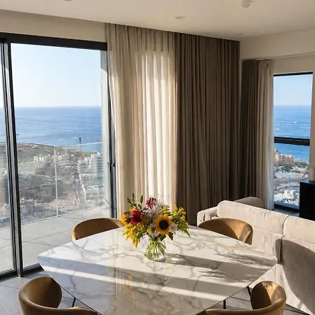 26th Floor Panoramic Views Mercurytowers Paceville Διαμέρισμα